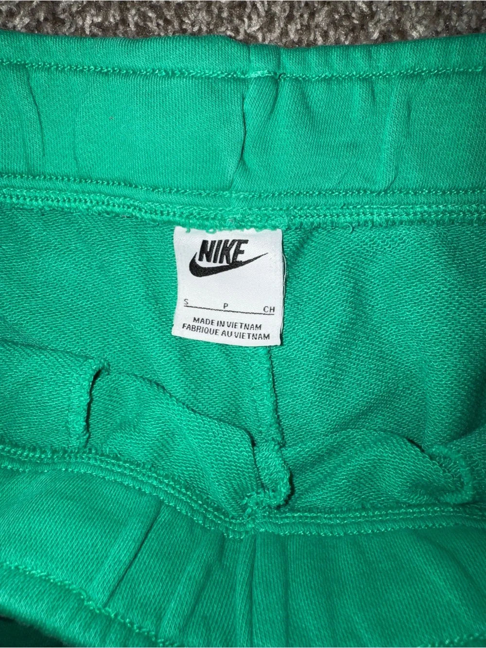 Nike Women’s Bright Green Logo Athletic Shorts